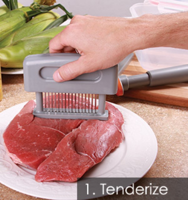 Picture 3 of 4-Piece Vacuum Marinade Kit