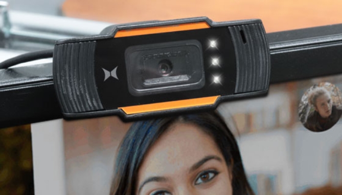 Picture 8 of Studio Web Camera with Microphone and LED Portrait Lighting