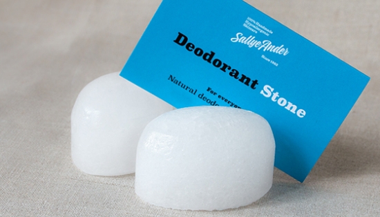Most leading antiperspirants contain aluminum, parabens, and other toxic chemicals, which is linked to breast cancer and Alzheimer's. SallyeAnder Deodorant Stone is 100% handmade and hypoallergenic.