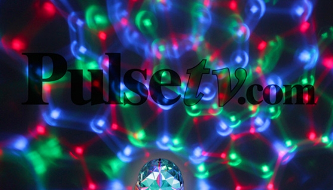 Picture 3 of LED Rotating Multi-Colored Lamp Bulb