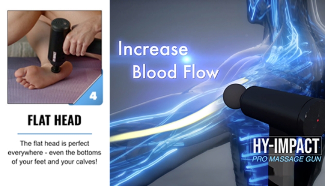 Picture 4 of The ORIGINAL HY-Impact Cordless Deep Tissue Muscle Massager