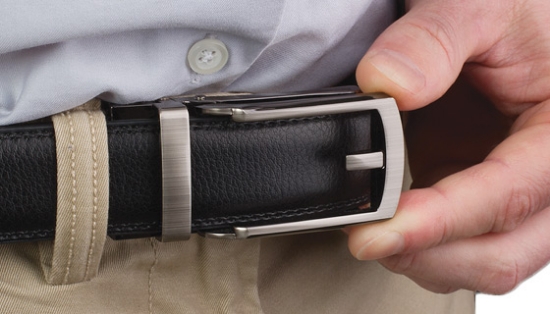 The Perfect Fit No-Hole<br />Ratcheting Belt