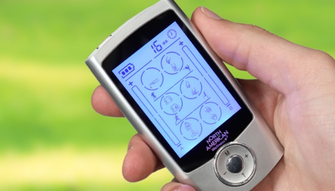 Picture 3 of North American Wellness Rechargeable TENS Unit With 8 Gel Pads