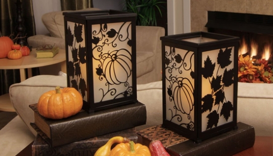 Add a stunning accent piece to your home with the Pacific Accents Metamorphis Interchangeable Lantern.