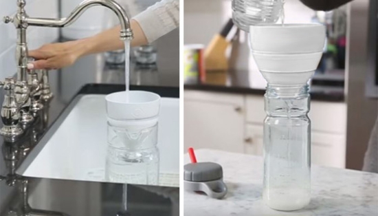 This eco-friendly water system includes a carbon filter that removes 99.6% of sediment like rust, sand, chlorine, and other odor-causing impurities that cause your drinking water to taste bad.