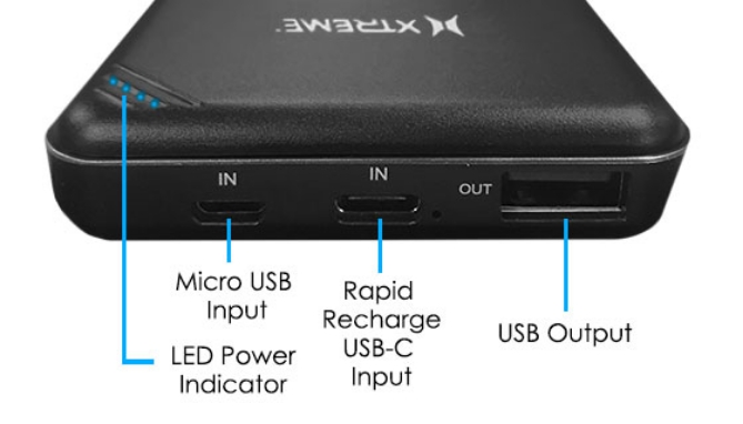 Picture 7 of 10,000mAh Wireless Charger Power Bank with USB Outlet