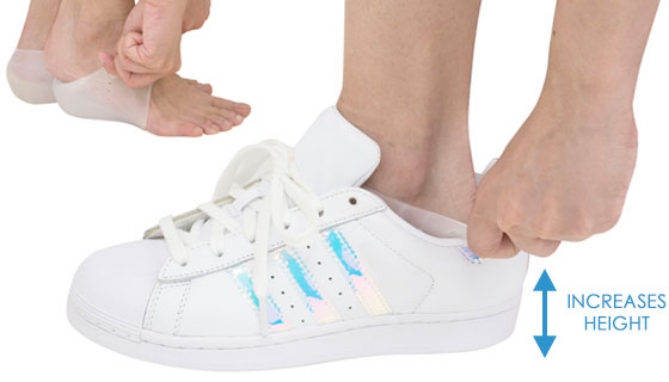 Picture 3 of Concealed Silicone Height Enhancers for Feet