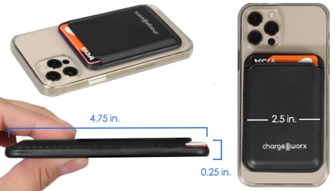 Picture 3 of Slim Magnetic Credit Card Phone Wallet