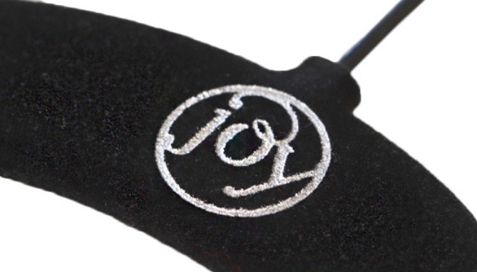 Picture 4 of Joy 40-Pack of Velvet Space-Saving, Non-Slip Black Hangers