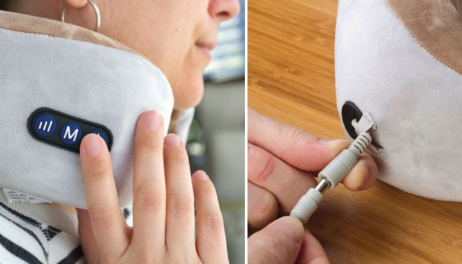 Picture 6 of Rechargeable Kneading Neck Massage Pillow