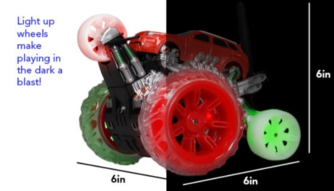 Picture 4 of 360 Cyclone Wheel RC Stunt Monster Truck