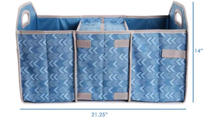 Picture 4 of Portable Trunk Organizer with Insulated Cooler