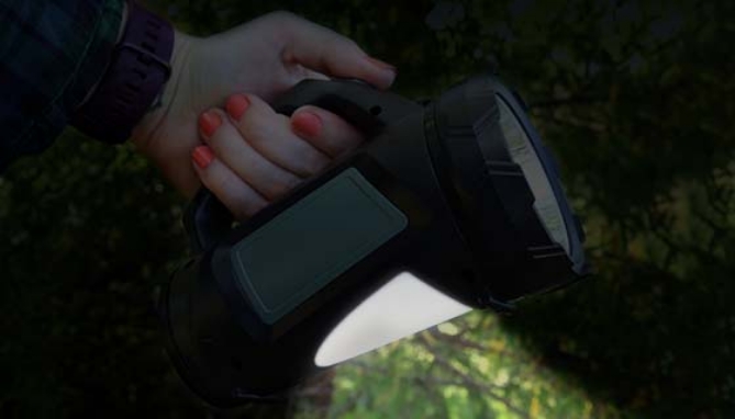 Picture 3 of 300 Lumen Spotlight With 50 Lumen Side Light