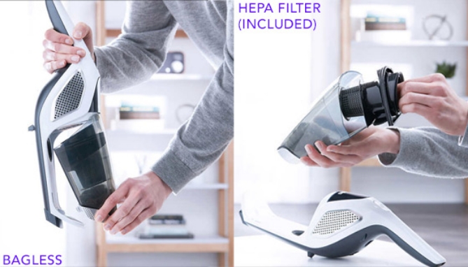 Picture 3 of Eureka Lightspeed 2-in-1 Cordless Stick Vacuum (Certified Refurbished)