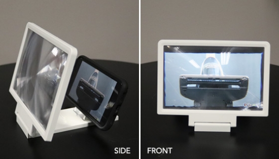 Collapsible Mobile Device Magnifier Screen