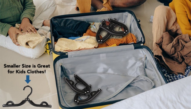 Picture 3 of 15 Pack of Foldable Hangers For Home And Travel