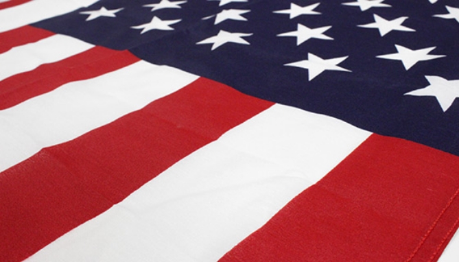 Full Size 3x5 American Flag (Screen Printed)- Made in the USA