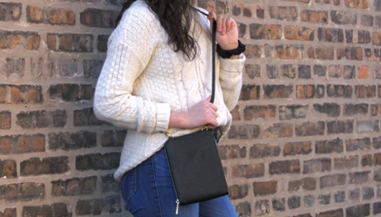 Here's a great addition to your purse collection, the Black Crossbody Purse by Urban Energy. Casual, functional, and just the right size to fit what you need for the day or wherever the night takes you.