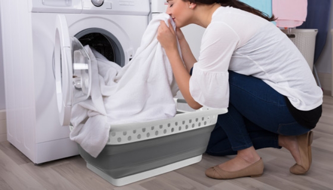 Picture 7 of Collapsible Laundry Basket - Space Saving and Strong