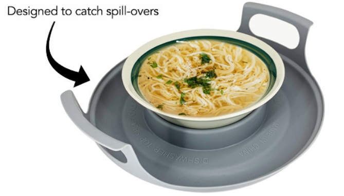 Picture 4 of Microwave Cool Caddy: Carry Hot Bowls and Plates