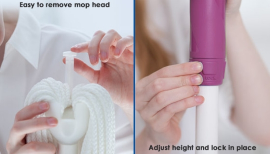 Nobody likes mopping the floor... Why not make it easier with the New Miracle Mop by Joy Mangano.<br /><br />
 
Built with Special Helix Self-Twisting technology, this mop can actually wring itself out! No more getting all that dirty, smelly, grimy and chemical filled water all over your hands.