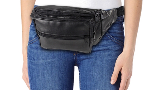 Use this Genuine Leather Waist Pack for walking, biking, jogging, hiking, dog-walking, shopping, sightseeing or traveling, anytime you need to carry several items safely, securely and hands-free!
