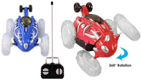 RC Stunt Car with LED Light Effects
