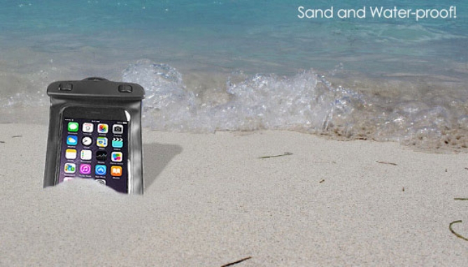 Picture 3 of Universal Smartphone Waterproof Bag with Lanyard