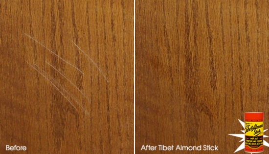 The most amazing surface scratch, water mark and heat stain remover for wood we've ever seen. Secret family formula will make you marvel how fast and easy the wood imperfections disappear.