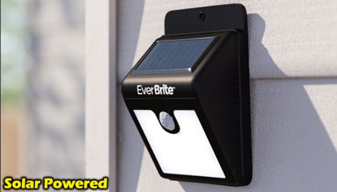Picture 3 of 2-Pack of Ever Brite Solar Powered Deluxe Outdoor Security Lights
