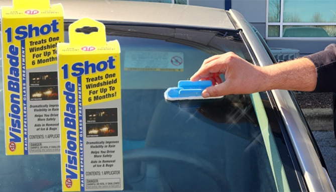 Picture 3 of VisionBlade 2pk - Rain Repellent Auto Glass Treatment (Like Rain-X)