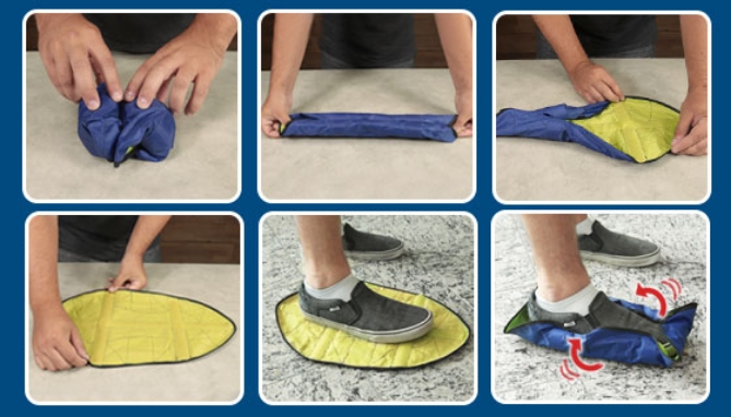 Picture 3 of Snap-on Waterproof Shoe Covers - One Pair