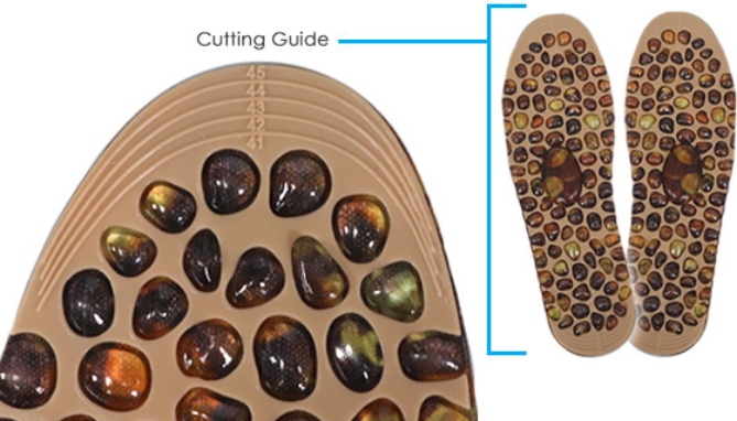 Picture 5 of Cobblestone Gel Massage Insoles - 1 Pair