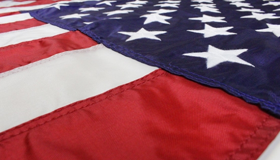 Here is the most affordable TOP QUALITY embroidered and stitched, made in America,  American Flag available.