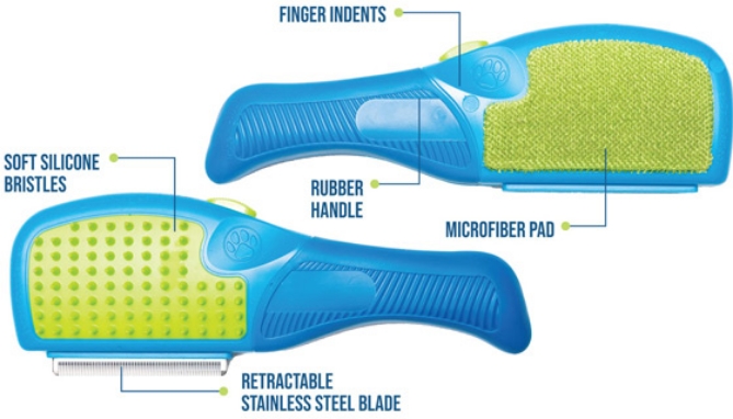 Picture 3 of FURaser Complete Pet Brush And Deshedder