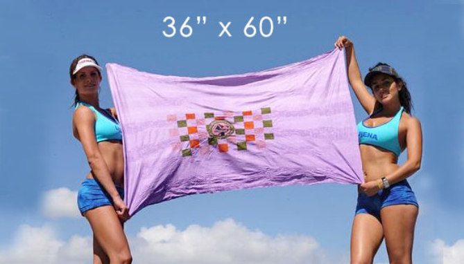 Picture 3 of Full-Size Reusable Compressed Beach Towel By Lightload Towels