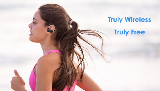 Airbuds are true wireless earbuds take full advantage of BLUETOOTH<sup>&reg;</sup> technology to deliver a quality music to each ear, without any wires!