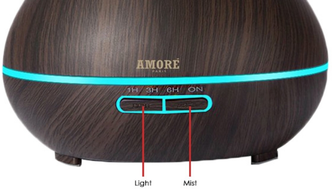 Picture 4 of 400mL Deluxe Humidifier and Aroma Diffuser
