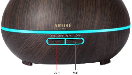 400mL Deluxe Humidifier and Aroma Diffuser