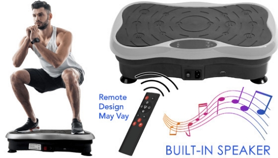 This Full Body Vibration Machine is the amazing Whole Body Vibration Training system that helps you attain your Weight loss, Body Shaping & Fitness goals - Fast!