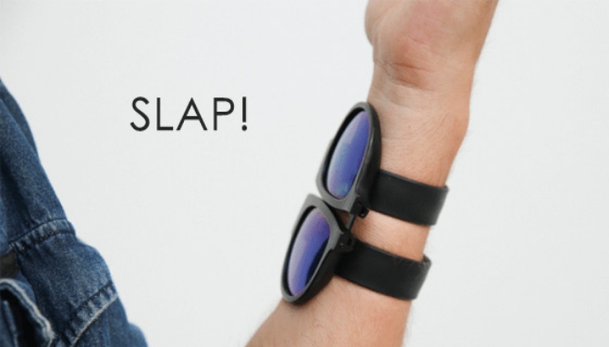 Picture 4 of SlapSee Foldable Sunglasses W/ 100% UV Protection
