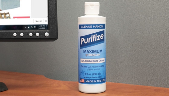 Case of 24 - Purifize 8 oz Hand Cleaner - Made in the USA