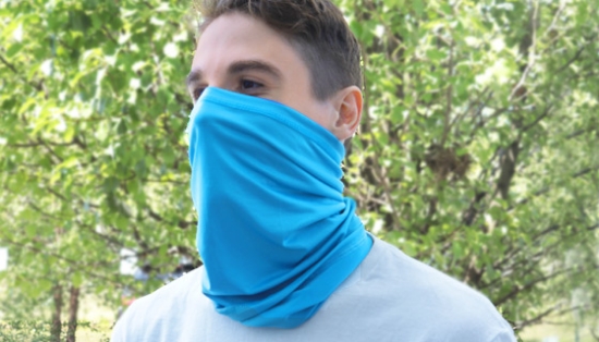 The Chilly Wrap Stay-Cool Neck Gaiter and Instant Face Mask
