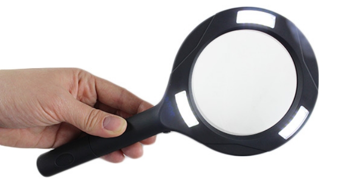 Powerful 3x Magnifying Glass w/ Advanced COB Lighting