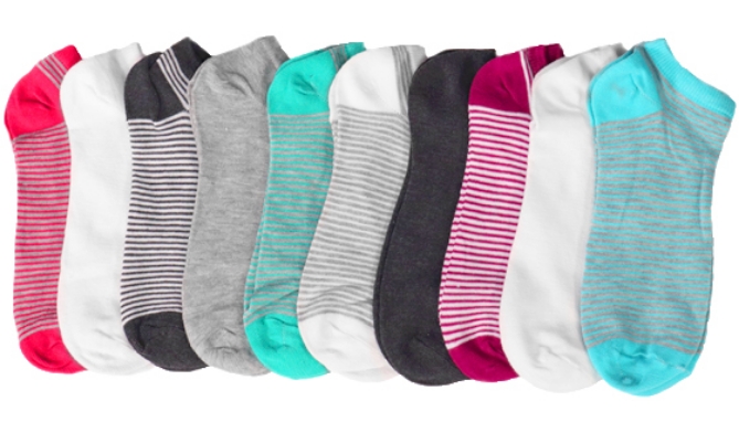 Picture 3 of Ladies Designer Heritage Socks - Blue Bundle