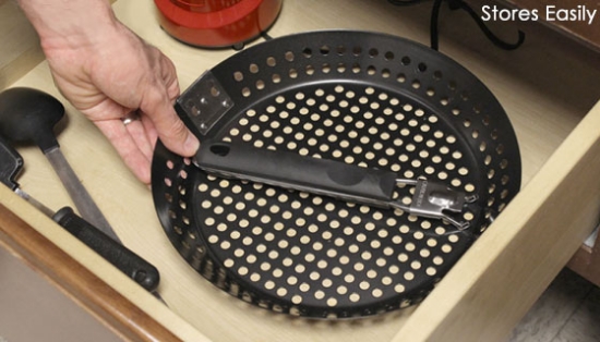As Seen On TV - Grilling Skillet<br />w/ Removable Handle