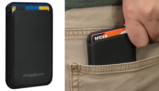 Bulky wallet? Make the switch to the Slim Magnetic Credit Card Phone Wallet! This phone wallet was designed after the iPhone MagSafe Wallets but it's way more affordable and just as sleek.