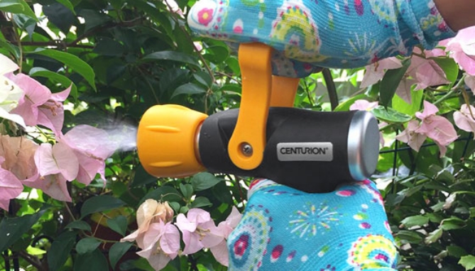 Picture 4 of Smooth Flow Control Fireman Hose Nozzle with Lever