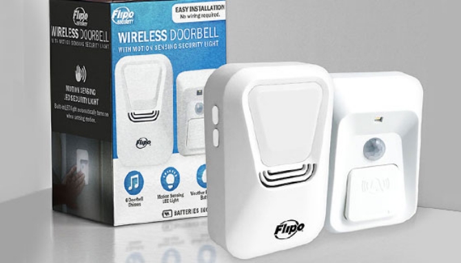 Picture 5 of Wireless Doorbell with Motion Sensing Security Light