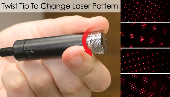 USB Powered LED Laser Light - PulseTV